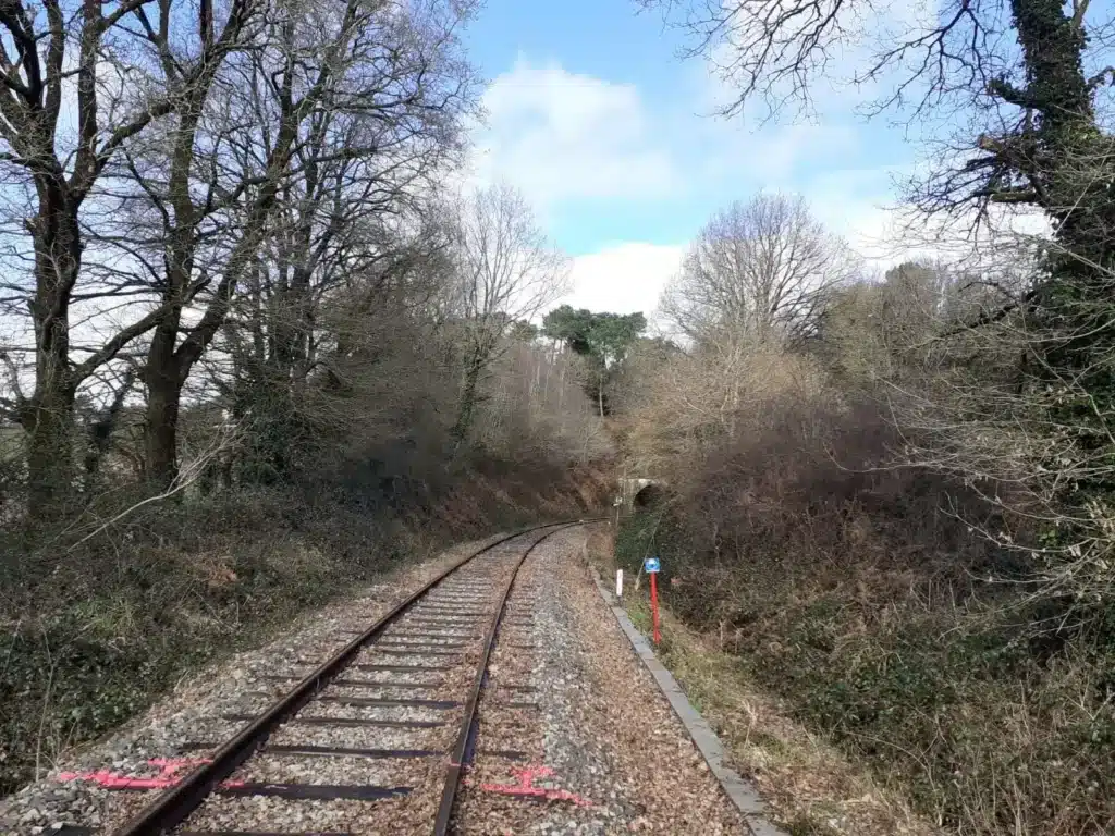 Travaux ferroviaires.